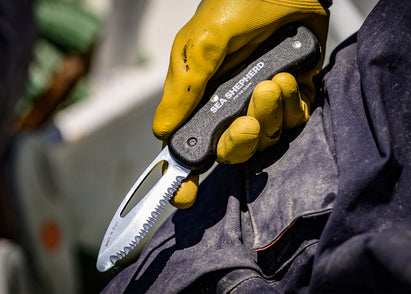 Sea Shepherd x Waterhaul Folding Pocket Knife