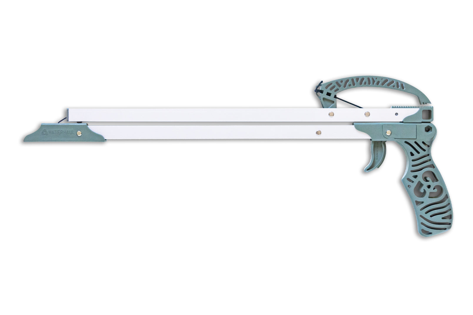 A 33 inch litter picker designed for adults, that can be folded for improved portability and easy storage.