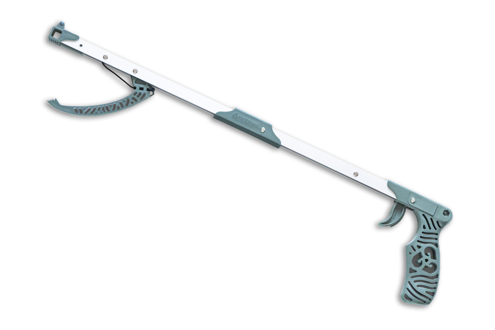 Recycled-plastic kids size litter picker made in the UK – bulk packs available.