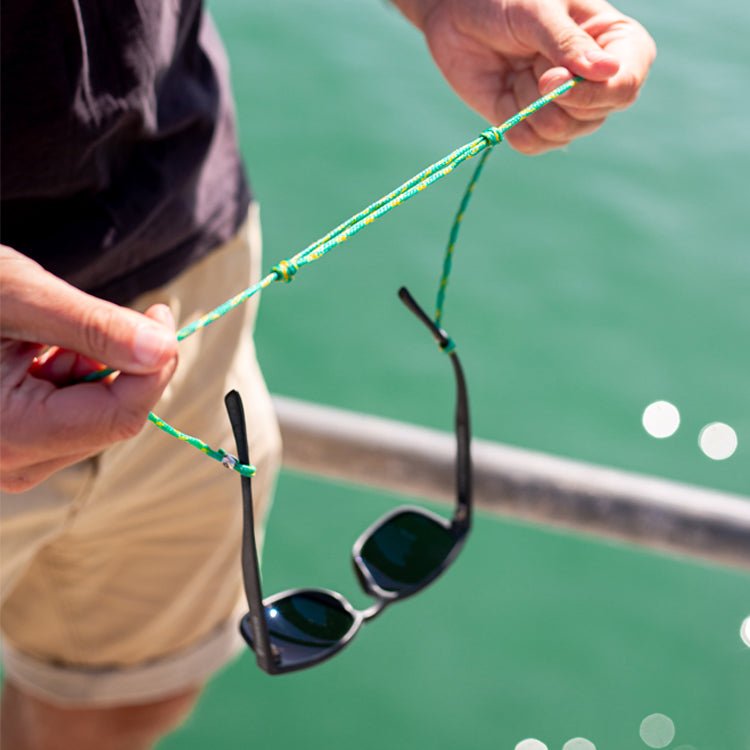 Sunglasses / Glasses Adjustable Retainer Strap (Upcycled Fishing Net) - Waterhaul