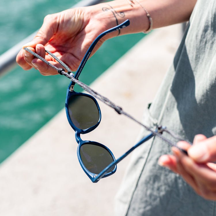 Sunglasses / Glasses Adjustable Retainer Strap (Upcycled Fishing Net) - Waterhaul